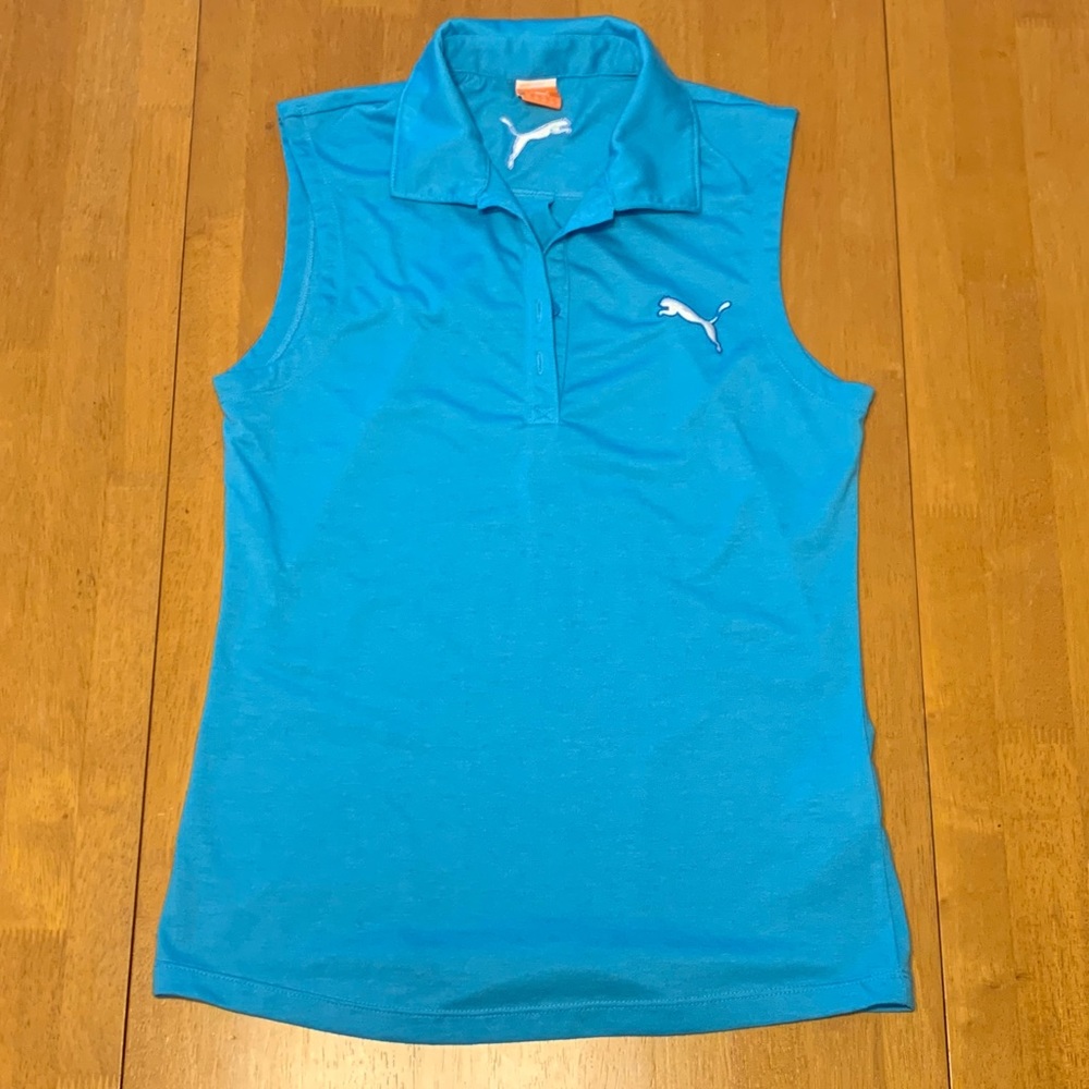 Puma sleeveless golf shirt